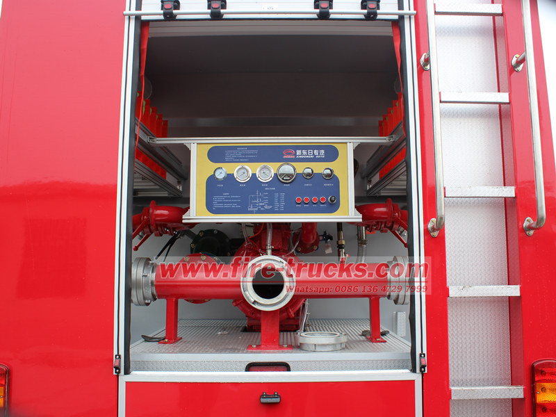 HOWO 24 ton tanker fire truck