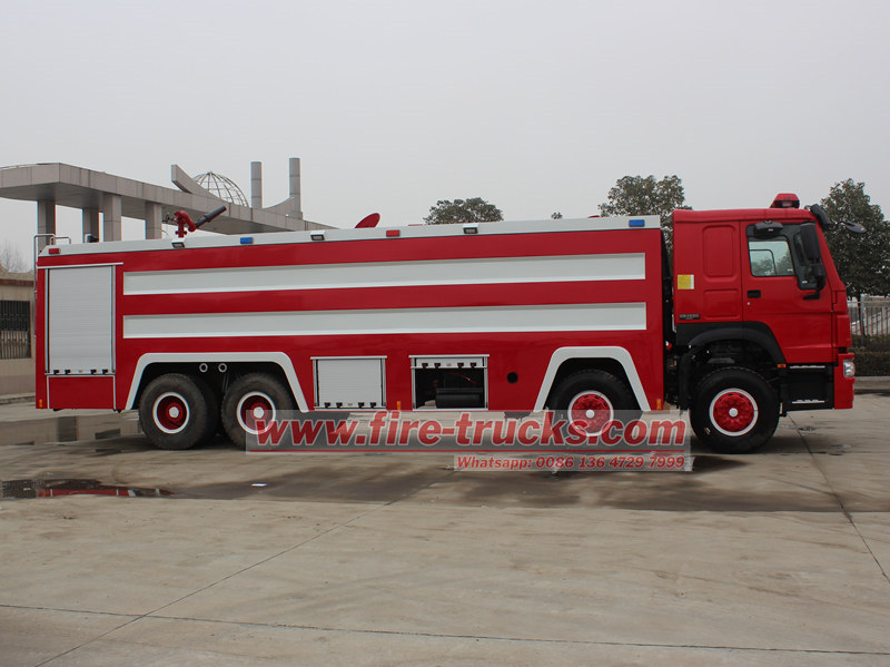 HOWO 24000L heavy duty fire tender