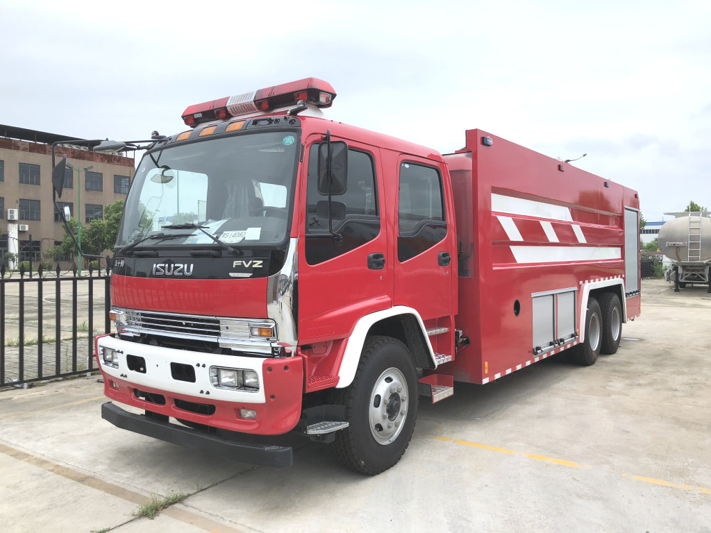 Isuzu Fire Rescue Vehicles 6HK1 engine maintenance tips