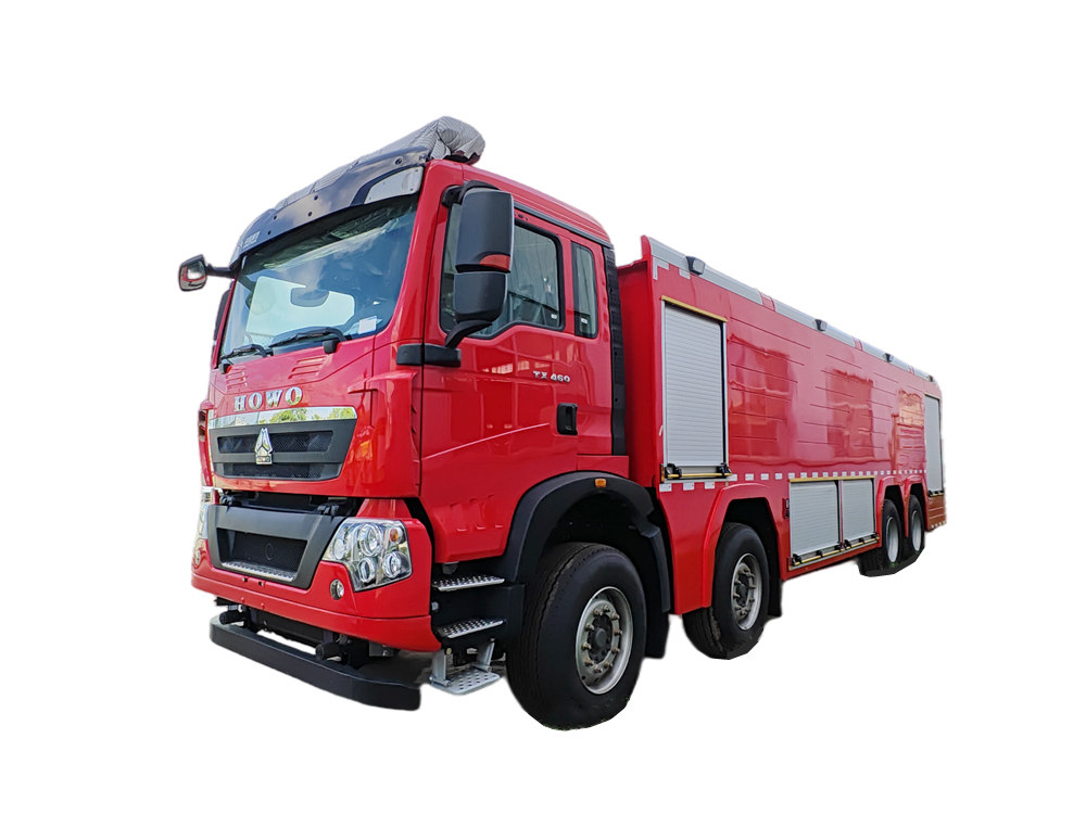 HOWO 22 Ton Water Tank Foam Fire Truck Price