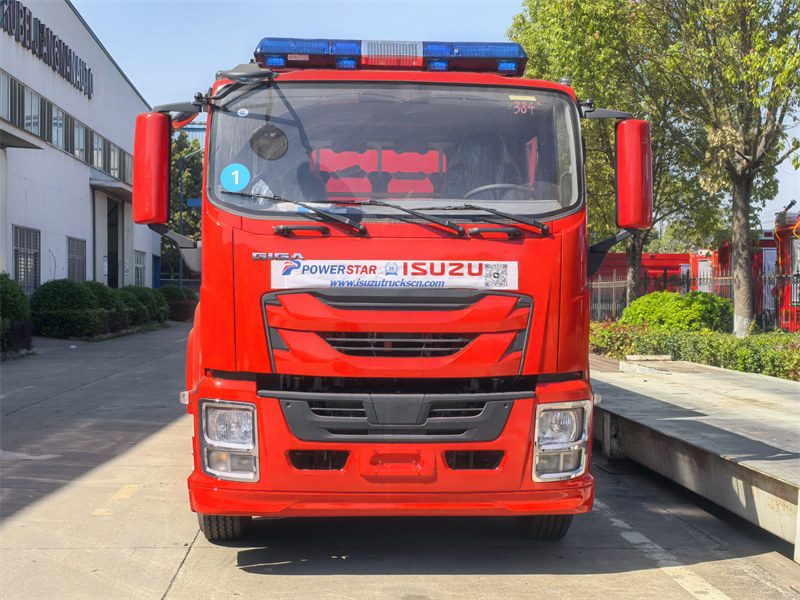 Isuzu GIGA 4X fire fighting truck cabin Isuzu GIGA 4X fire fighting truck cabin