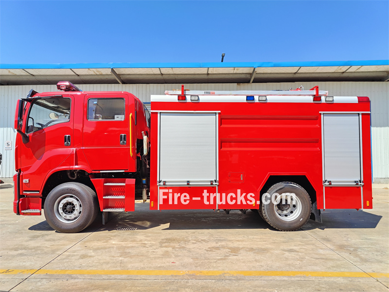 Isuzu GIGA 4.5cbm foam fire fighting truck