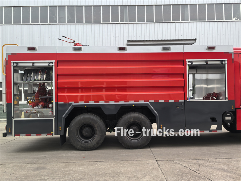 Beiben 6x4 WP10.380E32 engine fire truck 