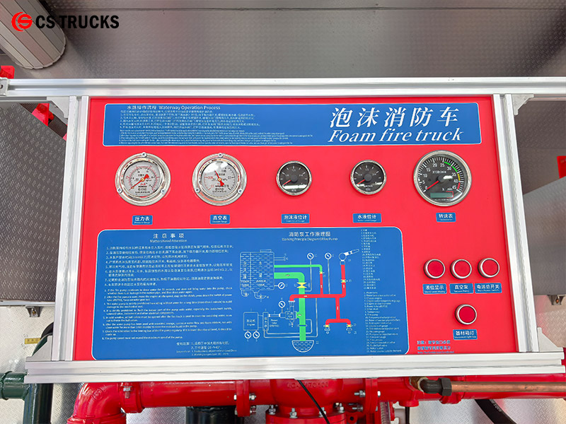 Isuzu water foam fire truck Isuzu water foam fire truck