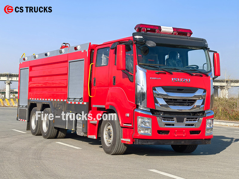 Isuzu 6x4 fire truck Isuzu 6x4 fire truck