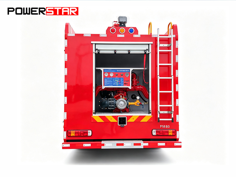 SINOTRUK HOWO TX 350 HP Fire Tender for Highway Tanker Rollover Fire Dubai