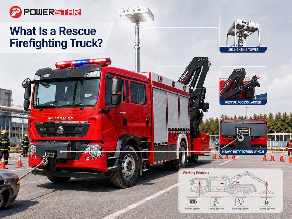 Ano ang isang Rescue Fire fighting Truck? Isang Kumpletong Gabay