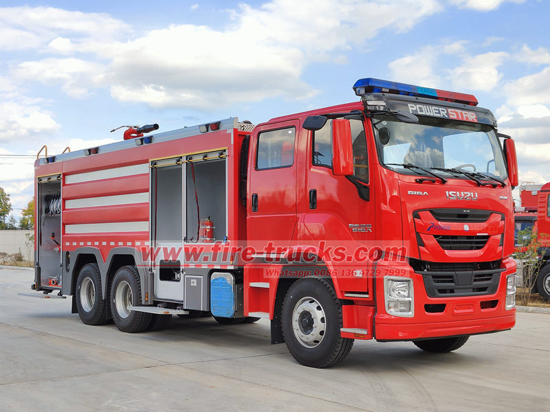 Ang Layunin ng Standard Firefighting Equipment sa ISUZU Fire Trucks