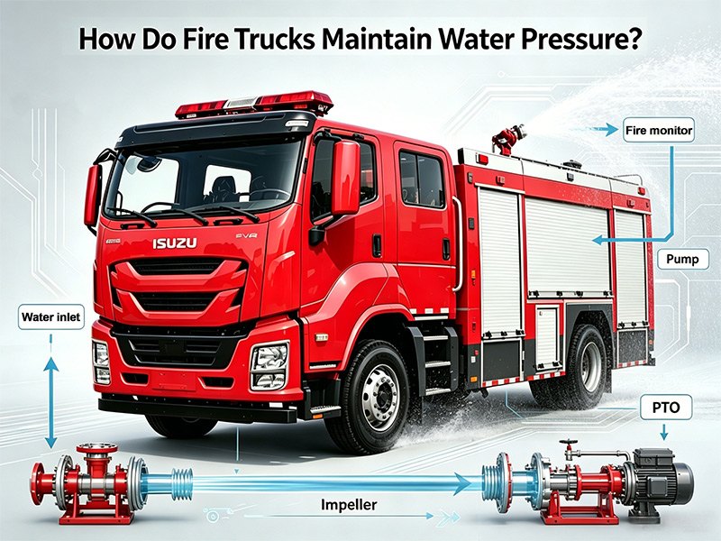 Paano Pinananatili ng mga Bumberong Trak ang Presyon ng Tubig?