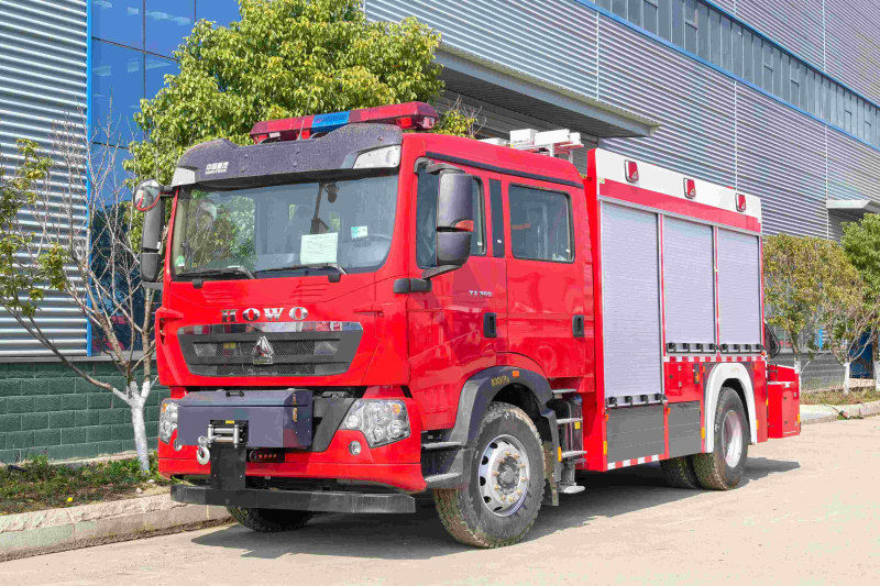 Senegal HOWO Rescue fire vehicle